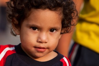 Faces of Children in Peru