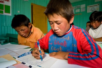 Student in Mongolia