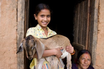 Girl in Nepal