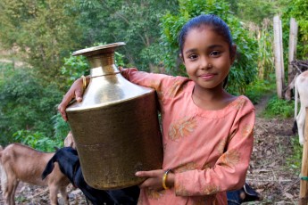 Girl in Nepal