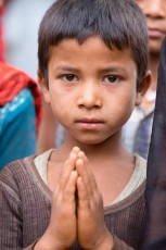 Child in Nepal