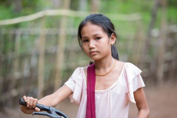 Girl in Myanmar