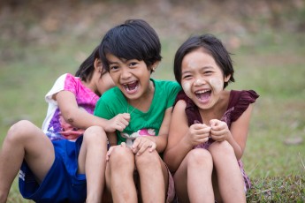 Girls in Myanmar