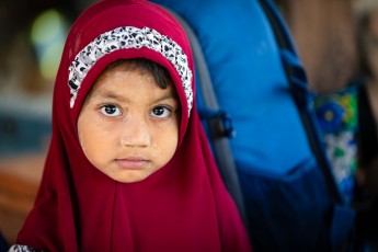 Girl in Myanmar