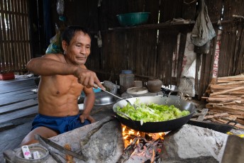 Cooking in Cambodia