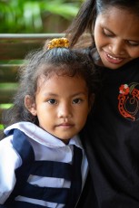 Girl in the Philippines