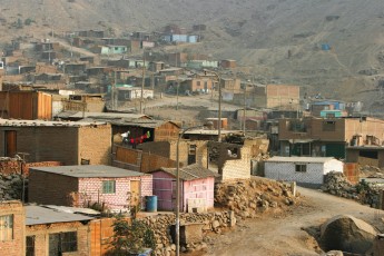 Squatter Settlment in Peru