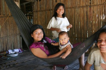 Shipibo Ethnic Children in Peru
