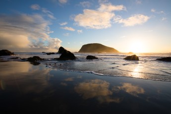 Oregon Coast at Sunset