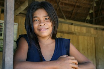 Shipibo Ethnic boy in Peru