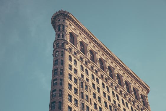 Triangular-shaped Skyscraper